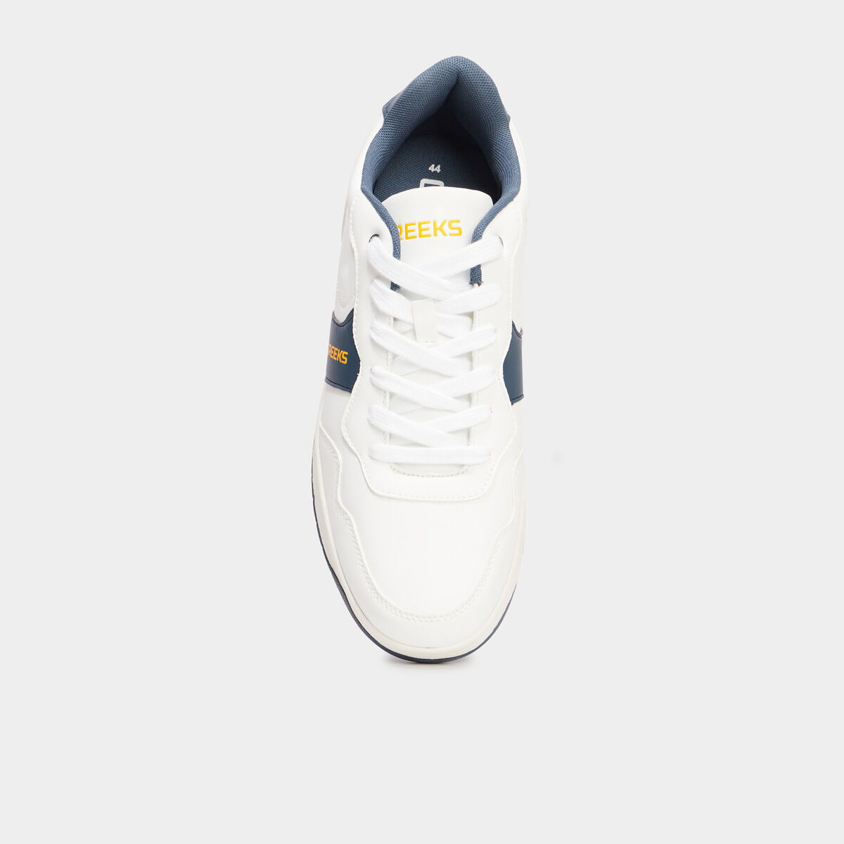 Tennis basses à lacets Creeks blanc homme