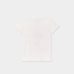 Ensemble pyjama short 2 pièces coton blanc fille