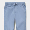 Pantalon chino droit taille ajustable bleu gris gar&ccedil;on