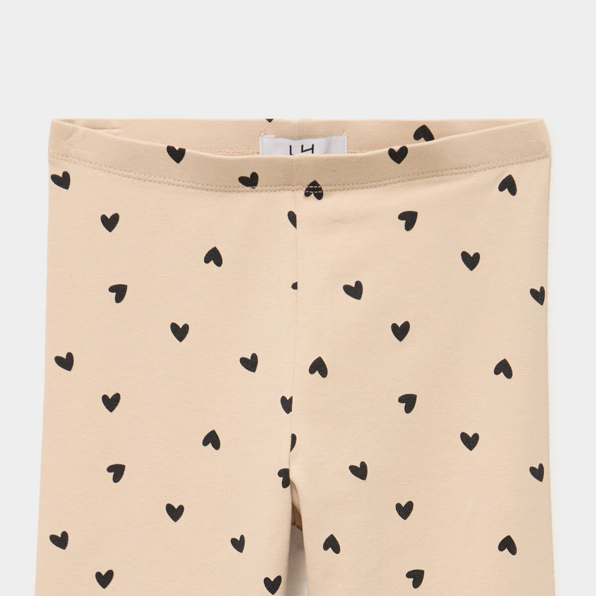 Legging taille &eacute;lastiqu&eacute;e coton ficelle fille