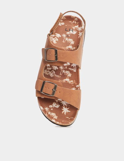 Sandales marron clair garçon