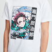 T-shirt Demon Slayer blanc homme