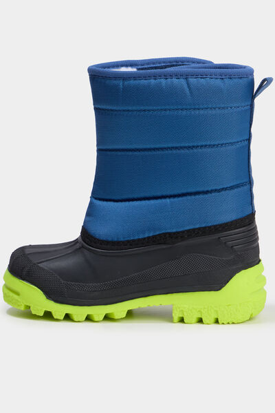 Bottes de neige fourr&eacute;es bleu marine gar&ccedil;on