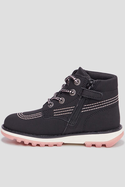 Bottines Kickers Krally20 noir fille