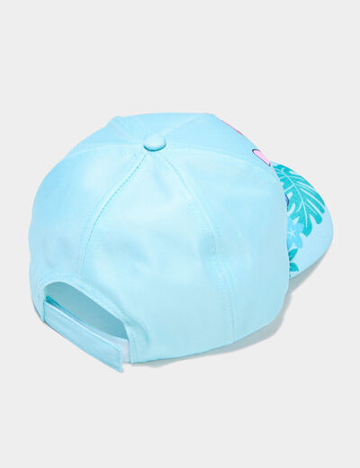 Casquette Stitch bleu turquoise fille