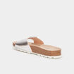 Mules Kickers Kickeyra gris argent femme