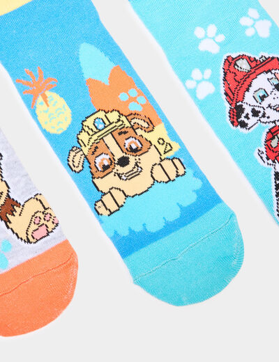 Lot 3 paires chaussettes Paw Patrol multicolore garçon