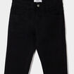 Pantalon regular avec poches noir gar&ccedil;on