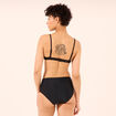 Haut de maillot de bain forme push up noir femme