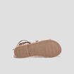 Sandales en cuir Liberto couleur bronze fille