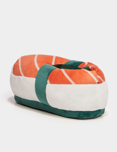 Chaussons sushi multicolore femme