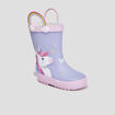 Bottes de pluie multicolore bébé fille