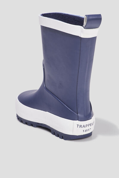 Bottes de pluie Trappeur bleu marine bébé garçon