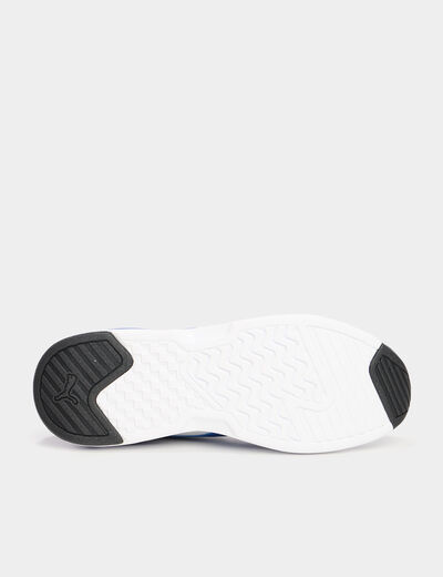 Baskets running à lacets Puma bleu roi garçon