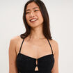 Maillot de bain une pi&egrave;ce bandeau noir femme