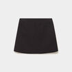 Jupe-short avec poches noir femme