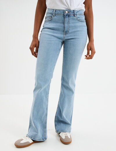Jeans flare 5 poches Creeks denim double stone femme