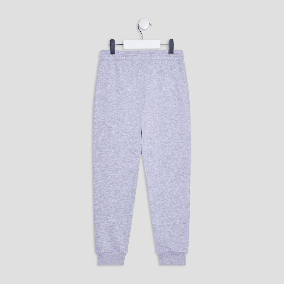 Pantalon jogging droit gris fille