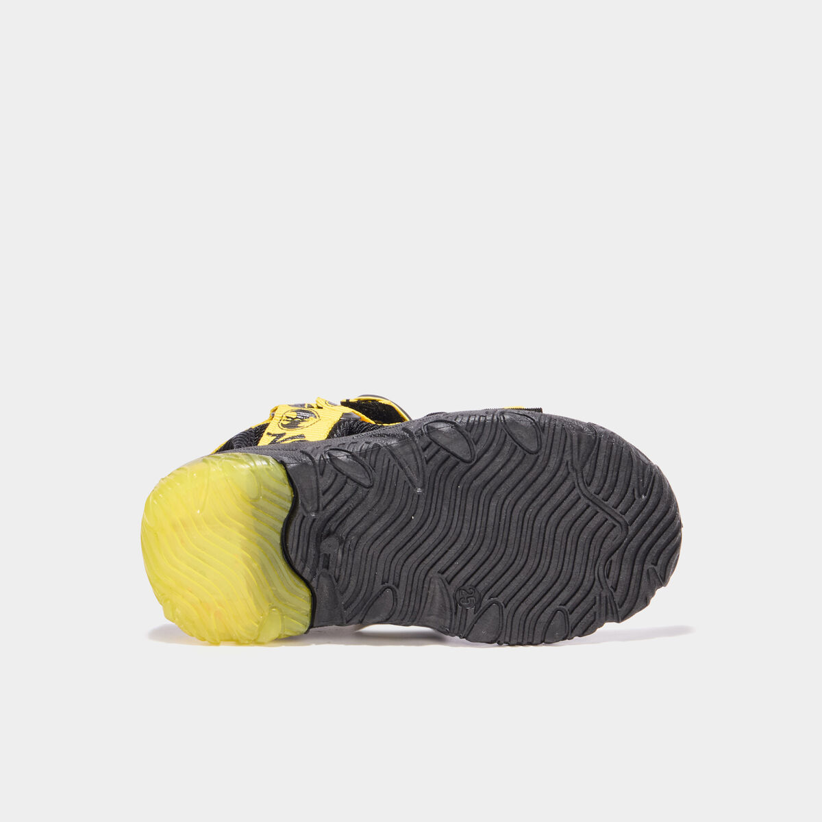 Sandales semelles lumineuses Batman jaune gar&ccedil;on