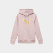 Sweat hoodie 1 poche &agrave; capuche Puma rose poudr&eacute;e femme