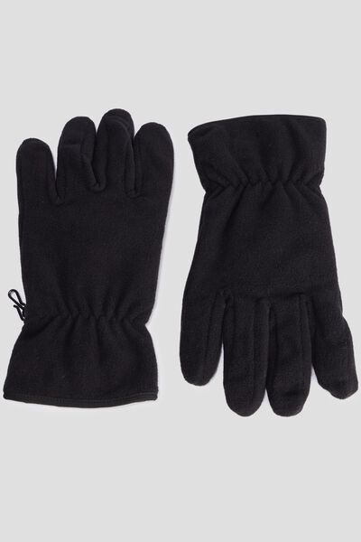 Gants noir homme