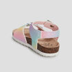 Sandales à paillettes multicolore fille