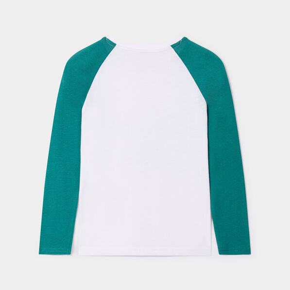 Ensemble pyjama pantalon coton vert émeraude garçon