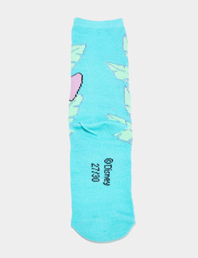 Lot 3 paires chaussettes Stitch multicolore fille