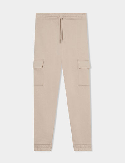 Pantalon de jogging cargo gris fonc&eacute; gar&ccedil;on