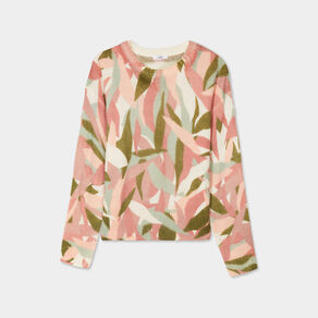 pull col rond manches longues multicolore femme Pull col rond manches longues multicolore femme