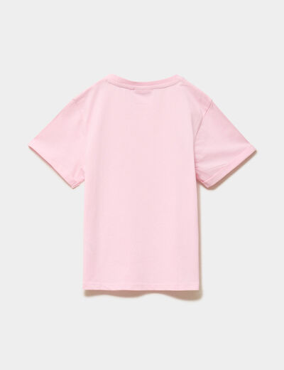 T-shirt coton Dora l'exploratrice rose fille