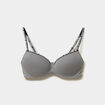 Soutien-gorge triangle padd&eacute; vert clair femme
