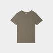 T-shirt en coton manches courtes vert kaki garçon