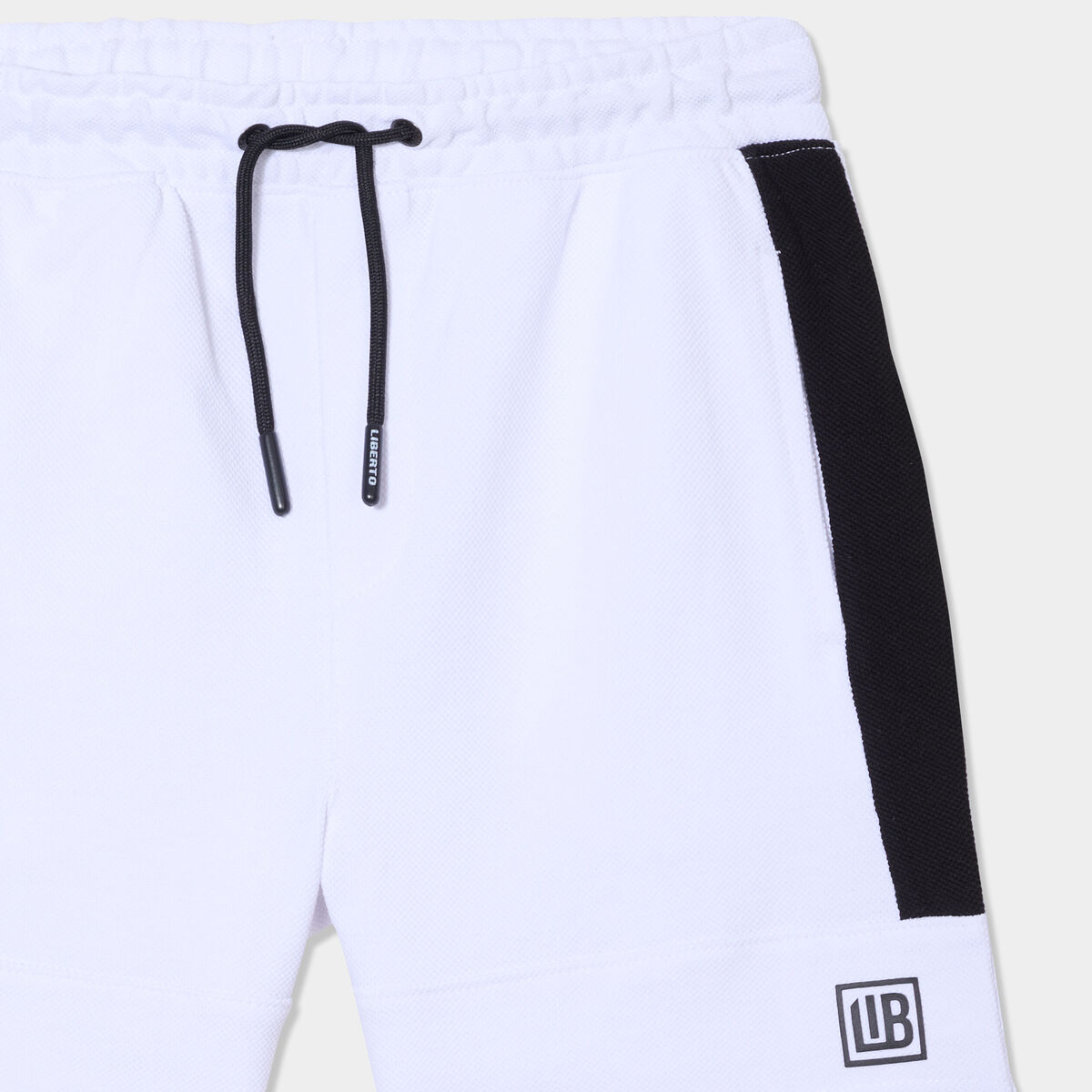 Bermuda de jogging regular coton blanc garçon