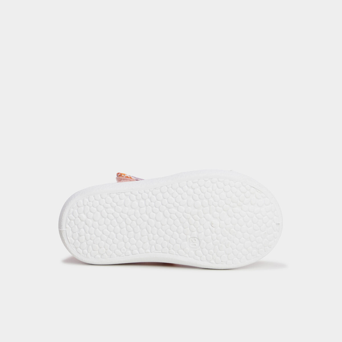 Chaussures salom&eacute; en toile rose b&eacute;b&eacute; fille
