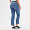 Jeans flare push up 7/8ème Mosquitos denim double stone femme