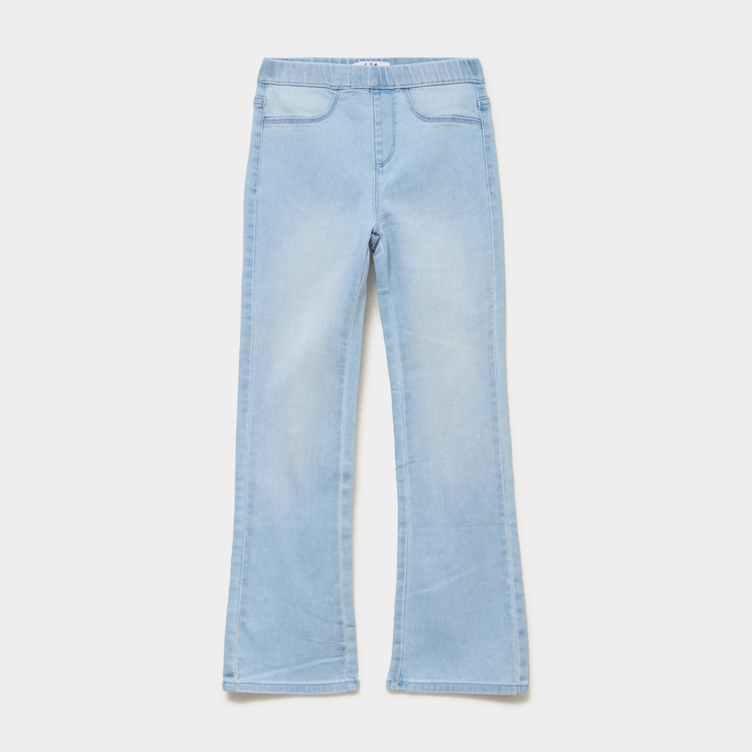 Jegging bootcut taille élastiquée denim triple stone fille LH