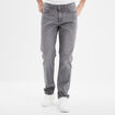 Jeans regular 5 poches denim gris homme