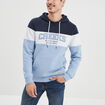 Sweat à capuche hoodie Creeks bleu ciel homme