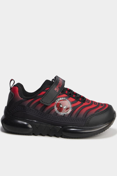 Baskets running lumineuses Spider-Man rouge gar&ccedil;on