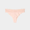Lot 2 tangas micro sans couture rose clair femme