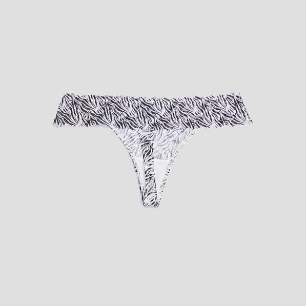 Lot 3 strings avec dentelle noir femme
