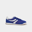 Tennis basses &agrave; lacets bleu homme