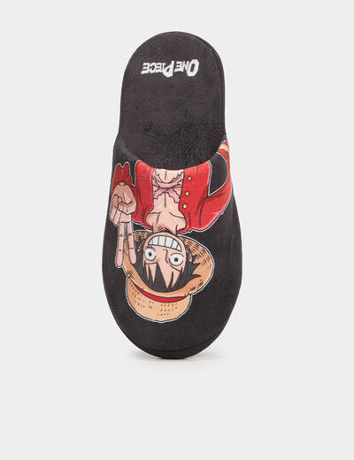 Chaussons mules One Piece Luffy multicolore garçon