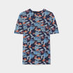 T-shirt manches courtes Creeks bleu marine homme