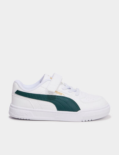 Baskets &agrave; scratchs Caven III Puma vert &eacute;meraude gar&ccedil;on
