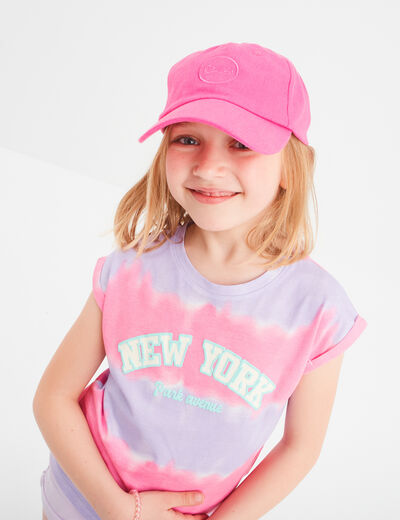 Casquette Creeks rose cerise fille