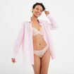 Soutien-gorge emboîtant dentelle rose clair femme
