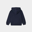Sweat hoodie oversize à capuche bleu marine garçon