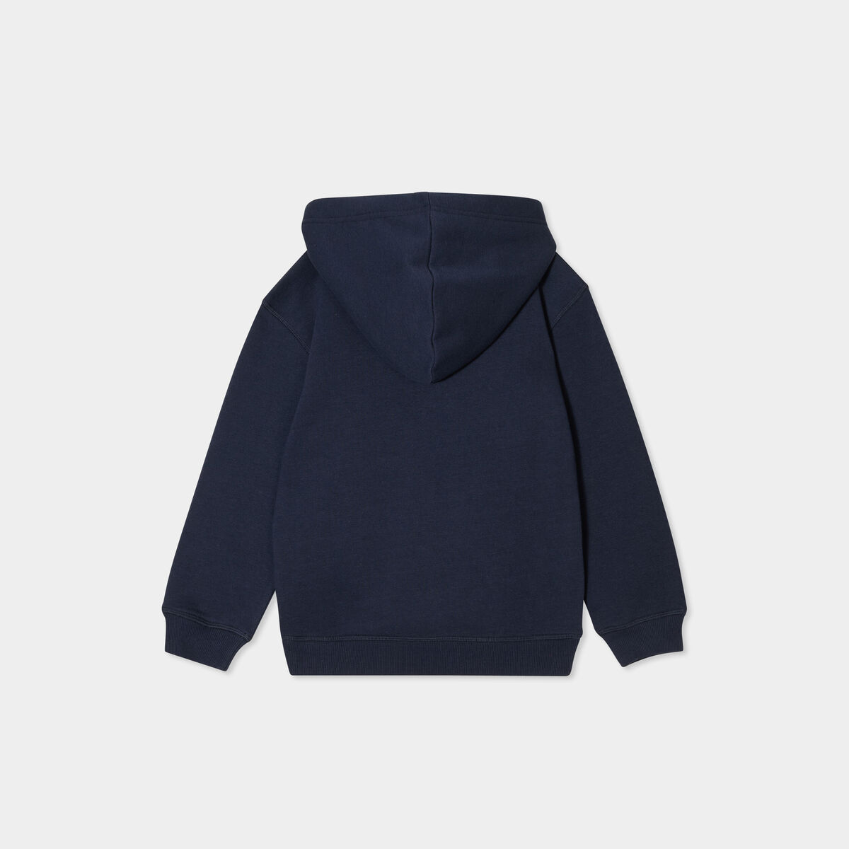 Sweat hoodie oversize à capuche bleu marine garçon